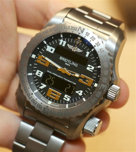 breitling emergency watch|breitling watch with emergency beacon.